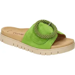Gabor Damen Pantoletten in grün von Gabor
