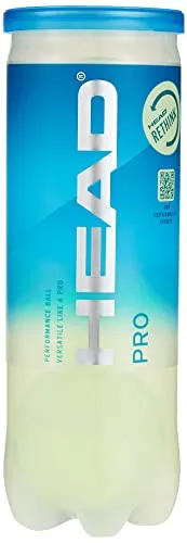 Head Pro 6Dz Tennisbälle, Unisex, Erwachsene, Gelb, Einheitsgröße