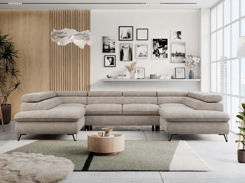 Produktbild MKS MEBLE Sofa U-Form Beige