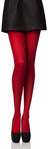 Antie Damen Mikrofaser Strumpfhose bunt blickdicht AN-123 80 DEN (Carmen, M (36-40))