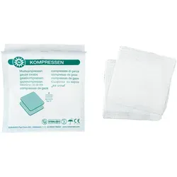 MULLKOMPRESSEN 7,5x7,5 cm steril 8fach 50X2 St