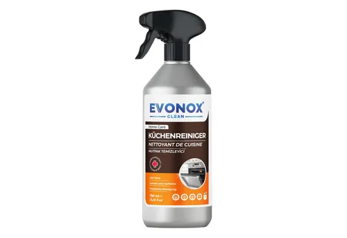 EVONOX ULTRA LEISTUNGSSTARKER KÜCHENREINIGER & FETTLÖSER 750ML SET 1,2,3,5 Küchenreiniger (Zitronenduft-Spray)