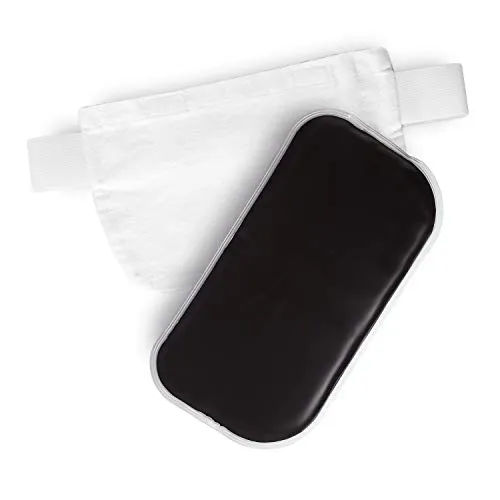 Kerafactum Großes Naturmoor Rückenkissen Moorwärmekissen transparent mit Baumwollhülle EIN praktisches Wärmekissen Rücken Kissen aus Natur Moor Wärmekissen zum Wohlfühlen Mikrowellen geeignet