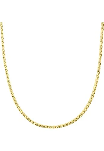 s.Oliver Halskette Edelstahl für Damen - Elegante 42+3 cm Kette aus hochwertigem Edelstahl, ideal als Geschenk in Schmuck Geschenk Box. Perfekte Ergänzung für jeden Look.
