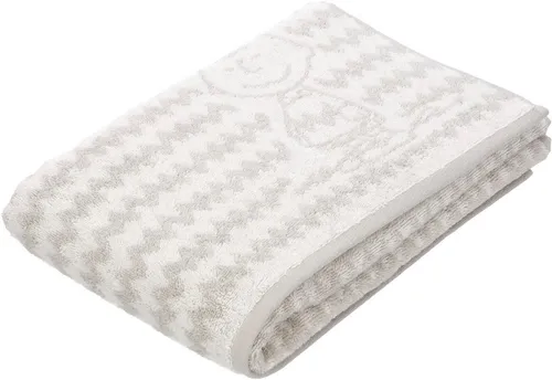 Vossen Duschtuch Charlie Brown, Grau, 67x140 cm in beige von Vossen