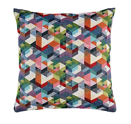 Sander Kissenhülle Cubes bunt Größe 40x40 cm