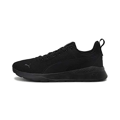 PUMA Unisex Anzarun Lite Niedrig, Puma Black-Puma Black, 42.5 EU - Herren-Sneaker mit SoftFoam+ Innensohle für maximalen Laufkomfort, ideal für Sport und Freizeit.