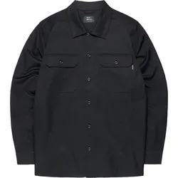 Vintage Industries Langarmhemd Harris Shirt schwarz XL