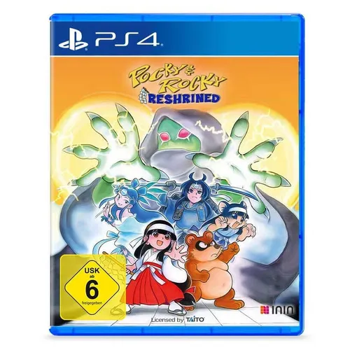 Pocky & Rocky Reshrined | PS4 Spiel | neu & ovp