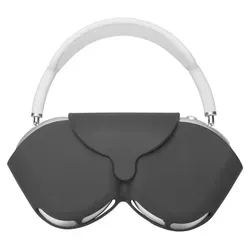 Hülle für Apple Airpods Max - Silikon Tasche & Etui Cover - Audio-Zubehör, schützendes Silikon-Case in Schwarz für optimale Sicherheit und stylischen Look.