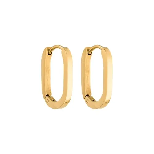 Purelei Charming Creolen Ohrringe in gold von PURELEI