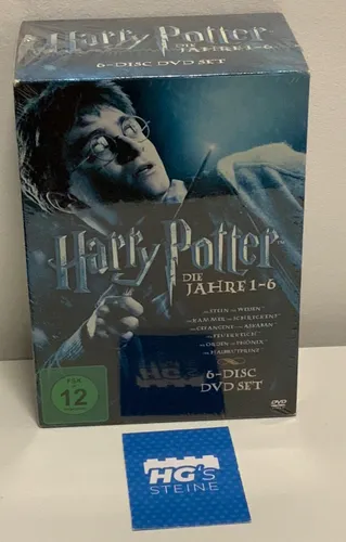 Harry Potter Die Jahre 1-6. DVD Box 6 Disc Neu OVP in Folie