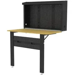 HBM zusammenklappbare Wandwerkbank 120 x 66 cm