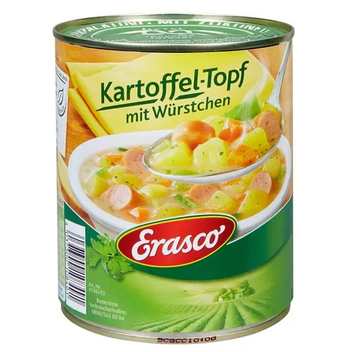 Erasco Kartoffeltopf mit Würstchen
