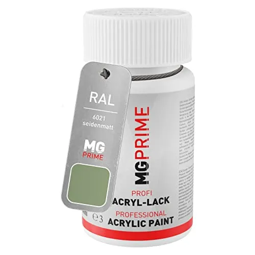 MG PRIME RAL 6021 Blassgrün/Pale green seidenmatt Lackstift 50 ml schnelltrocknend
