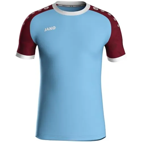 JAKO Iconic Trikot Unisex - Nachhaltiges Sport Shirt Kurzarm aus 100% recyceltem Polyester, Feuchtigkeitstransportierend