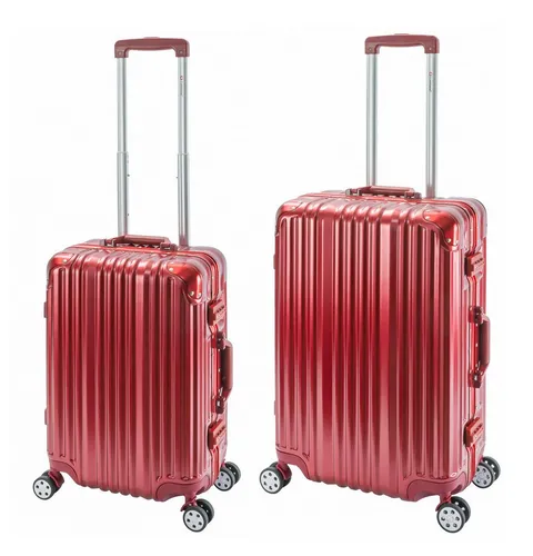 Travelhouse Trolleyset London, 2-tlg. mit 4 Rollen - Koffer Set aus robustem Polycarbonat mit TSA Zahlenschloss, ideal für sicheres Reisen. Leichtlaufende 360° Rollen und ergonomischer Teleskopgriff sorgen für höchsten Komfort.
