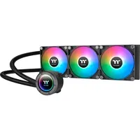 Thermaltake TH360 V2 ARGB Wasserkühlung - Wasserkühlung für mittlere und große Gehäuse mit beeindruckendem Infinity-Mirror-Design und Unterstützung für CT120 ARGB-Lüfter, bietet eine Wärmeabfuhr von bis zu 355W TDP.