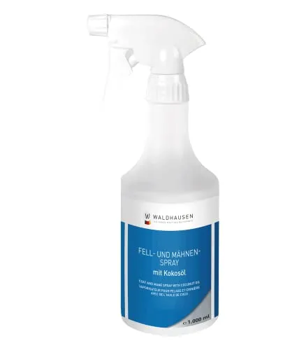 WALDHAUSEN Fell- und Mähnenspray mit Kokosöl, 1000 ml