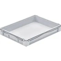 PROREGAL® Euro-Norm Stapelbox, verschiedene Größen - Stabile Euro-Norm Stapelbox aus robustem PP-C, temperaturbeständig von -20°C bis +80°C, ideal für Sortier- und Lagersysteme. Erhältlich in mehreren Größen für vielseitige Anwendungen.