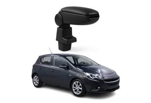 OMAC Armlehne für Opel Corsa 2015-2019 - Armlehne aus PU-Leder und ABS, speziell für Opel Corsa, bietet erhöhten Komfort und praktische Aufbewahrungslösungen, einfache Installation für einen aufgeräumten Innenraum.