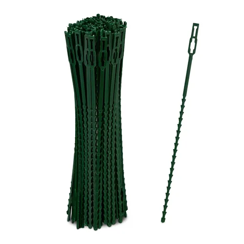 Pflanzenbinder Pflanzenhalter Pflanzenanbinder Gartenbinder Kabelbinder 23 cm