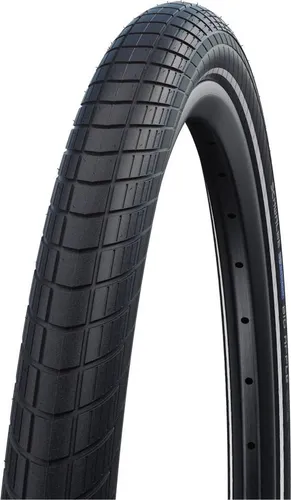 Schwalbe Big Apple Ballon Fahrradreifen - Fahrradreifen in schwarz Reflex, ideal für komfortables Fahren und hohe Stabilität, erhältlich in verschiedenen Größen.