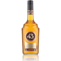 Licor 43 Vanillelikör 31 % Vol. (1 l) - Likör & Kräuterschnaps, einzigartiger Geschmack aus 43 Kräutern und Gewürzen, perfekt für Cocktails oder pur genossen.