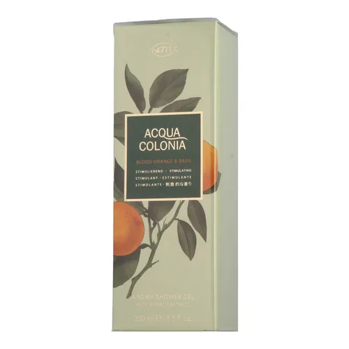 Acqua Colonia 4711 Blood Orange & Basil shower gel 200ml