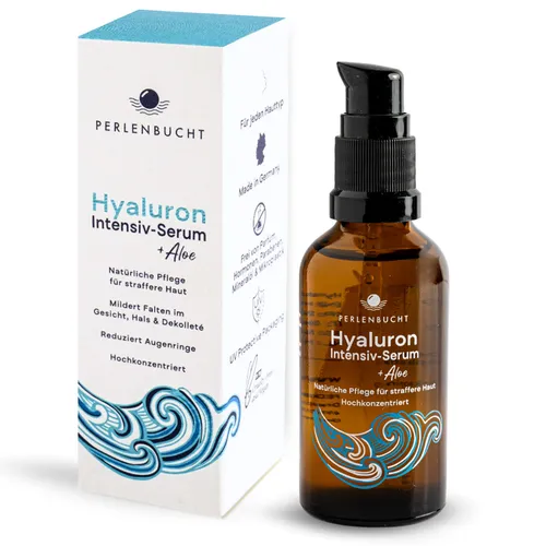 PERLENBUCHT Hyaluron Intensiv-Serum 50 ml – Mit Aloe Vera, Vegan & Parfümfrei