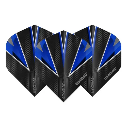 Winmau Flights Prism Blue Dart, Shape: Standard #2, extra Thick