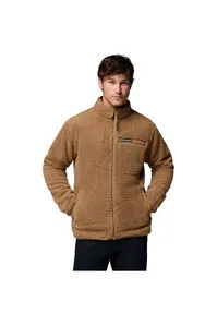 COLUMBIA Herren Rolli Rugged Ridge High Pile Full Zip - Funktionsjacke aus 100 % recyceltem Polyester, bietet nachhaltigen Komfort und lässigen Style für warme Touren in der Stadt und Natur.