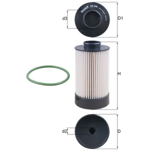 Kraftstofffilter MAHLE KX 340D
