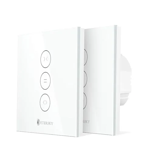 Etersky WLAN-Rollladenschalter, intelligenter Wandschalter mit Alexa und Google Home
