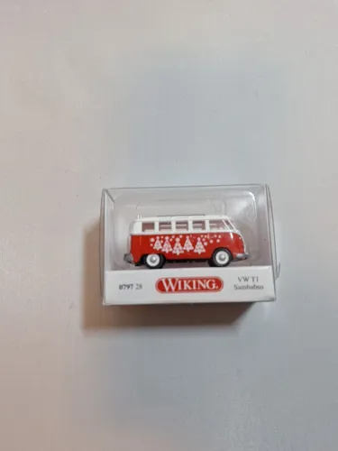 1/87 Wiking VW T1 Samba Weihnachtsbulli 0797 28+++