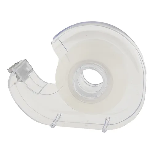 Praktischer Klebefilm 33 m x 18 mm mit Abroller - Ideal für Büro, Schule & Haushalt, Transparent 1 Rolle