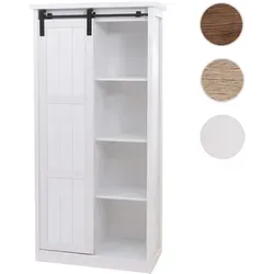 Schrank HWC-K75: Kommode Highboard mit Schiebetüren - Kommode in Holz-Optik, bietet 8 großzügige Staufächer und flexible Schiebetüren für platzsparende Nutzung. Ideal für jedes Zuhause und kombinierbar mit weiteren K75-Möbeln.