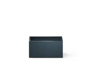 Herstera Garden Pflanzkübel Cube anthrazit 100x100x50cm - Eleganter Pflanzkübel im modernen Cube-Design, ideal für deine Terrasse. Aus robustem Material gefertigt, sorgt er für einen stilvollen Blickfang und verleiht deinem Außenbereich eine besondere Note.