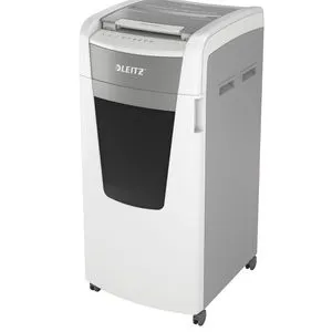 LEITZ IQ Autofeed Office Pro 600 Aktenvernichter - Aktenvernichter mit Partikelschnitt P-5, ideal für Büro mit bis zu 600 Blatt Kapazität und leisen Betrieb für ungestörtes Arbeiten.