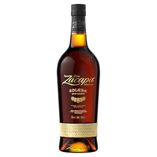 Zacapa Centenario Solera Rum 40% vol - Aromatischer Ultra-Premium-Rum in Geschenkverpackung, vielschichtiger Geschmack mit honigsüßem Butterscotch und fruchtigen Noten
