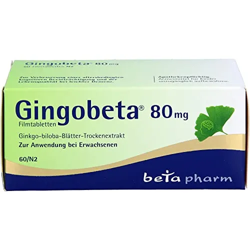GINGOBETA 80 mg Filmtabletten 60 St