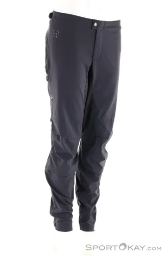 Vaude Qimsa Pro Softshell Herren Bikehose - Schwarz - Größe M - Fahrradbekleidung mit winddichtem und atmungsaktivem Material, ideal für anspruchsvolle Touren bei wechselhaftem Wetter.