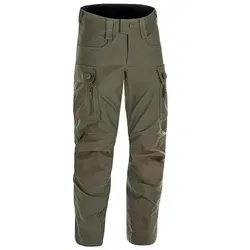 Clawgear Raider Pants MK V - Steingrau Oliv, Größe 34/32 - Wanderhose für taktische Einsätze, extrem haltbar mit 8 Taschen, verstellbaren Funktionen und 'Kein Schmelzen/Kein Tropfen'-Funktion für maximale Sicherheit.