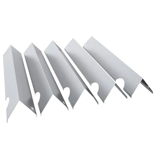 tuning-art Grillerweiterung GA33 Brennerabdeckung Set Edelstahl für Weber Genesis 2 300er 2013- - Grillgestelle mit hochwertigem Edelstahl-Brennerabdeckungs-Set, schützt vor herabtropfendem Fett und sorgt für gleichmäßige Wärmeverteilung. Einfache Installation und einzigartiges Bullendesign!