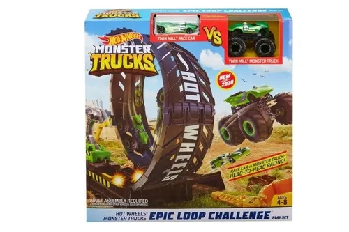 Hot Wheels HNG72 Motorikspielzeug - Sonstige Verkehrsmodelle, fördert die motorischen Fähigkeiten und sorgt für stundenlangen Spielspaß mit bunten Fahrzeugen.