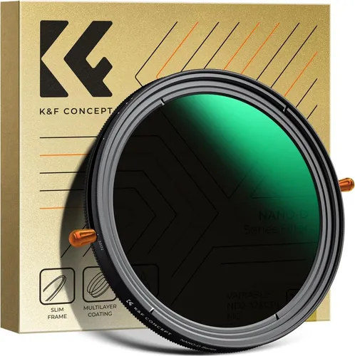 K&F Concept Nano-D ND CPL Filter 58mm 2-in-1 Multifunktional wasserdicht HD