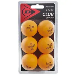 DUNLOP 40+ CLUB CHAMP 6 BALL ORANGE - STK von Dunlop