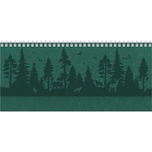 Tisch-Querkalender Nature Line Forest 2026