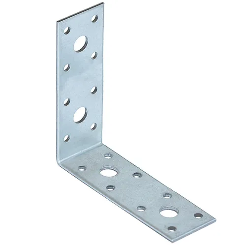 Winkel 100x100x35x2,5mm Winkelverbinder Lochwinkel Lochplattenwinkel Verzinkt