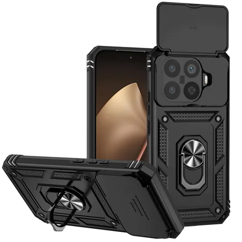 Handyhülle für Xiaomi 15T Pro 5G + Kamera Schutz Abdeckung TPU Hybrid PC Ring
